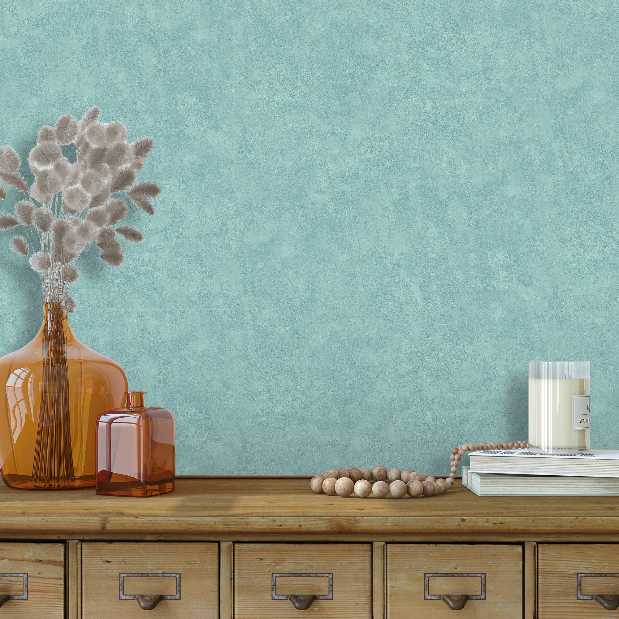 Designs Direct Faux Waxed Texture Terracotta Wallpaper